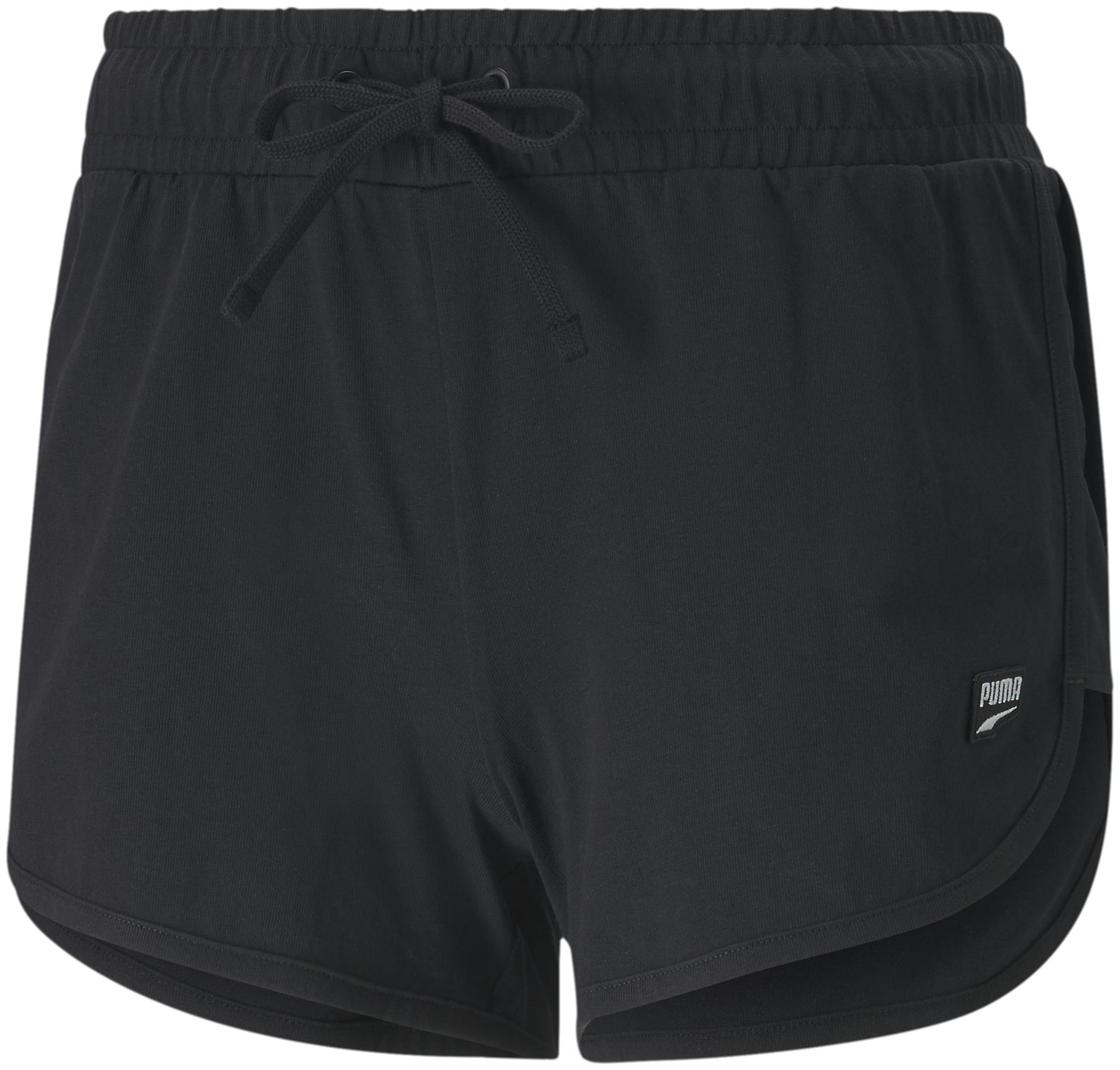 

Puma Women Solid Regular shorts - Black