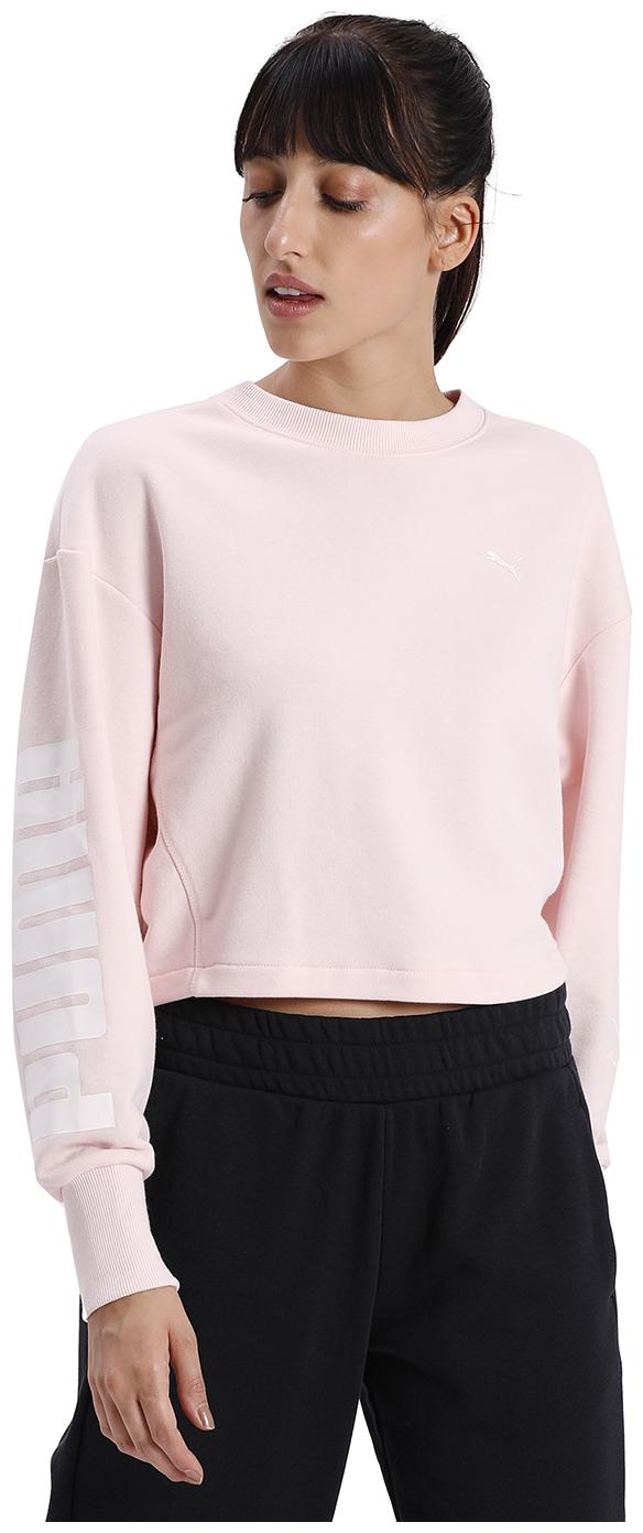 

Puma Women Printed Sweatshirt - Pink