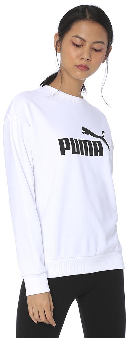 

Puma Women Printed Sweatshirt - White