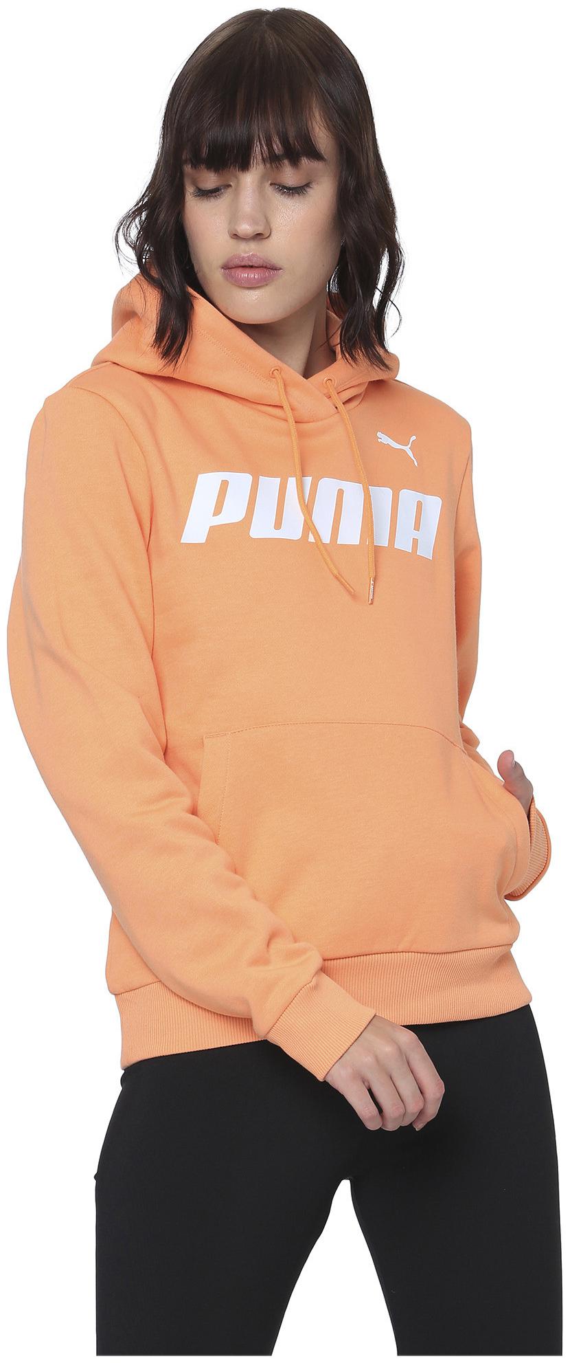 

Puma Women Printed Sweatshirt - Orange