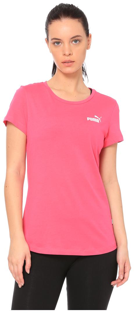

Puma Women Purple Regular fit Round neck Cotton T shirt
