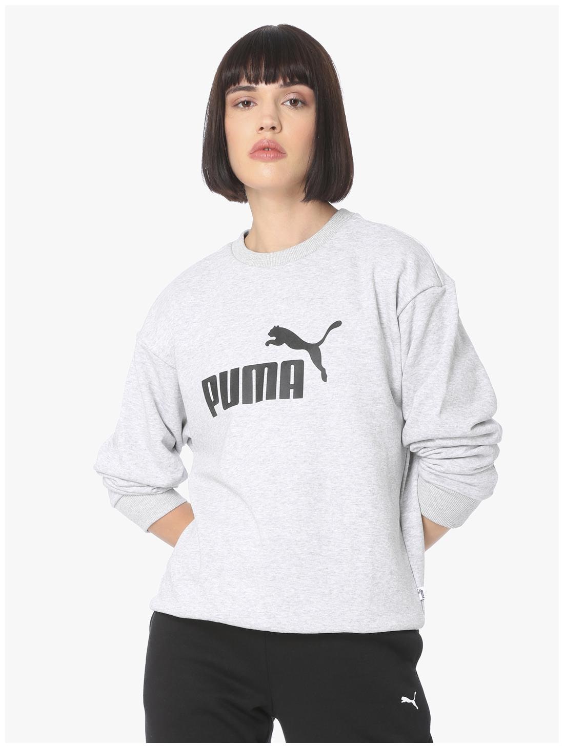 

Puma Women Printed Sweatshirt - Grey