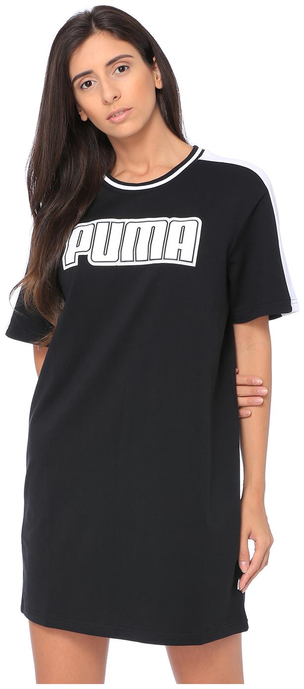 

Puma Black Solid T shirt dress