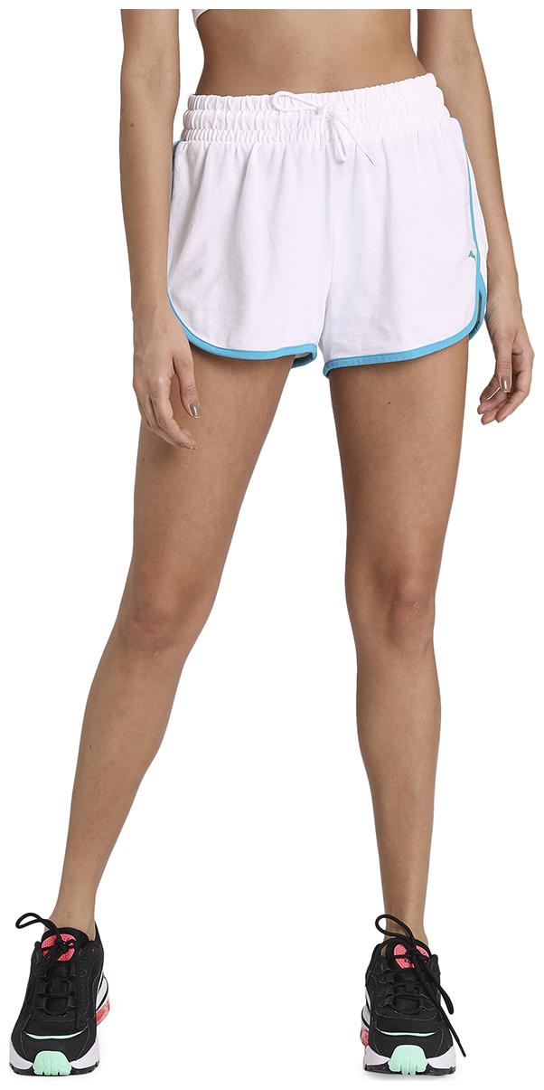 

Puma Women Solid Regular shorts - White