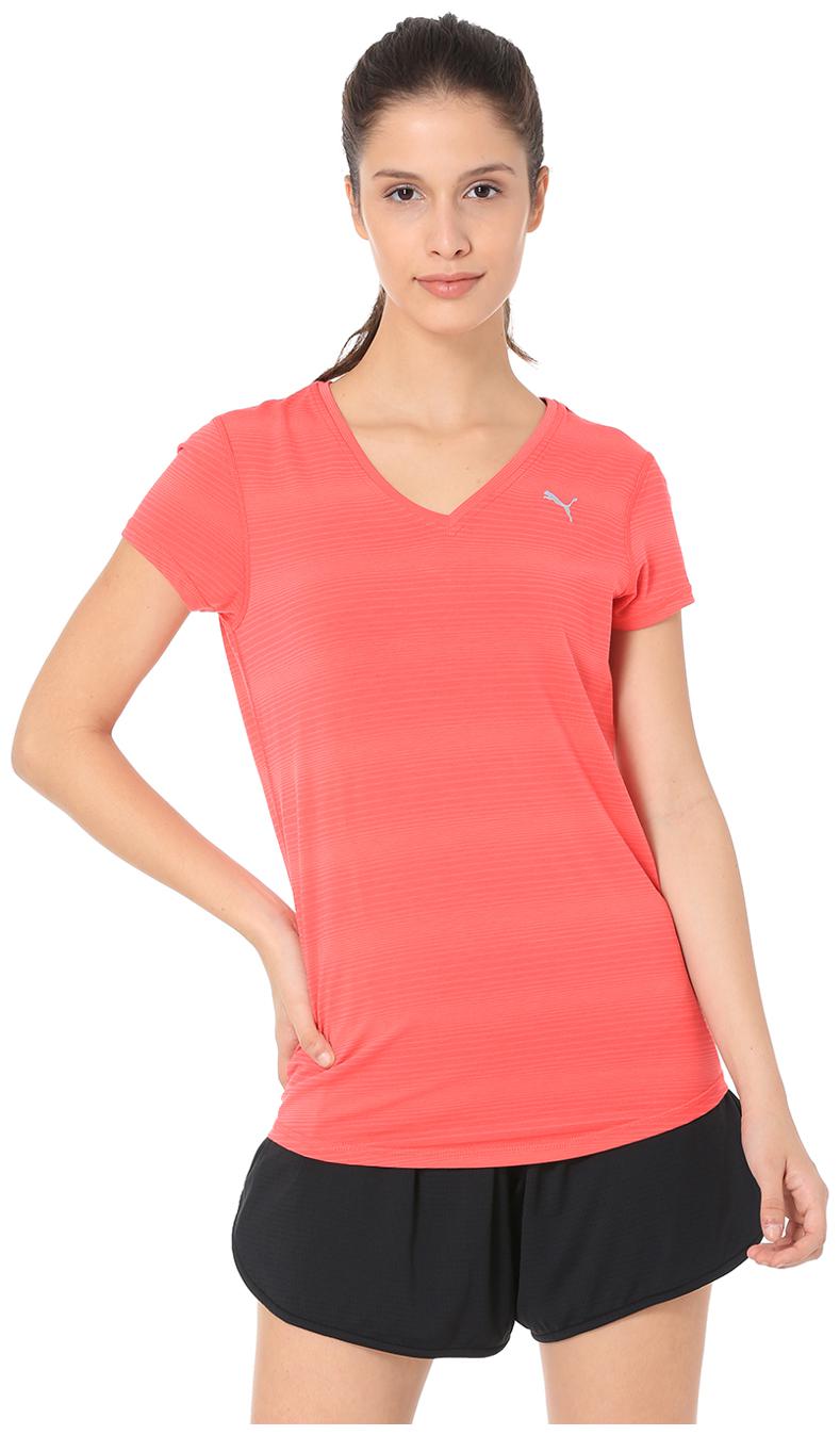 

Puma Women Solid Sports T-Shirt - Red