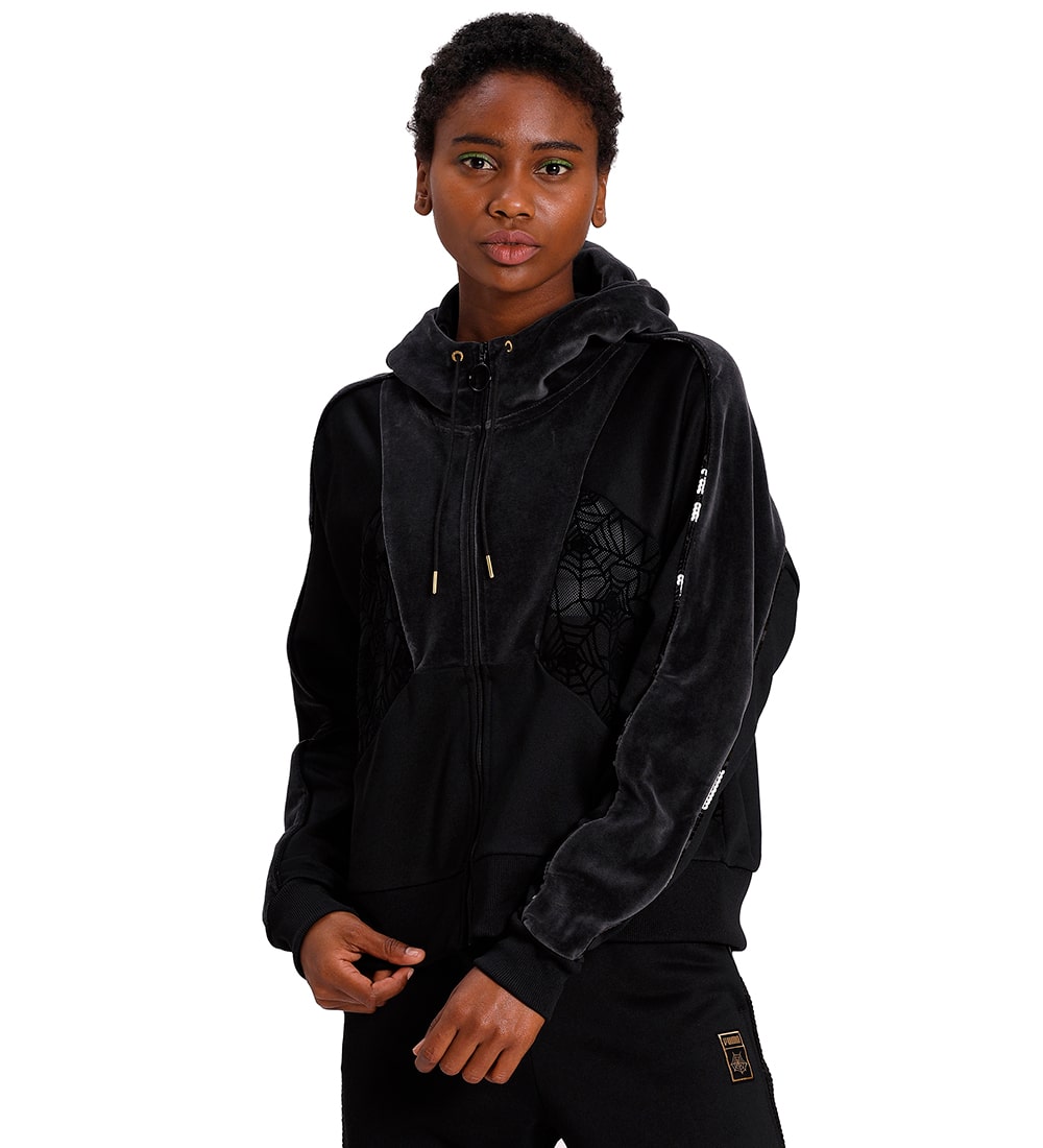 

Puma Women Solid Regular Jacket - Black
