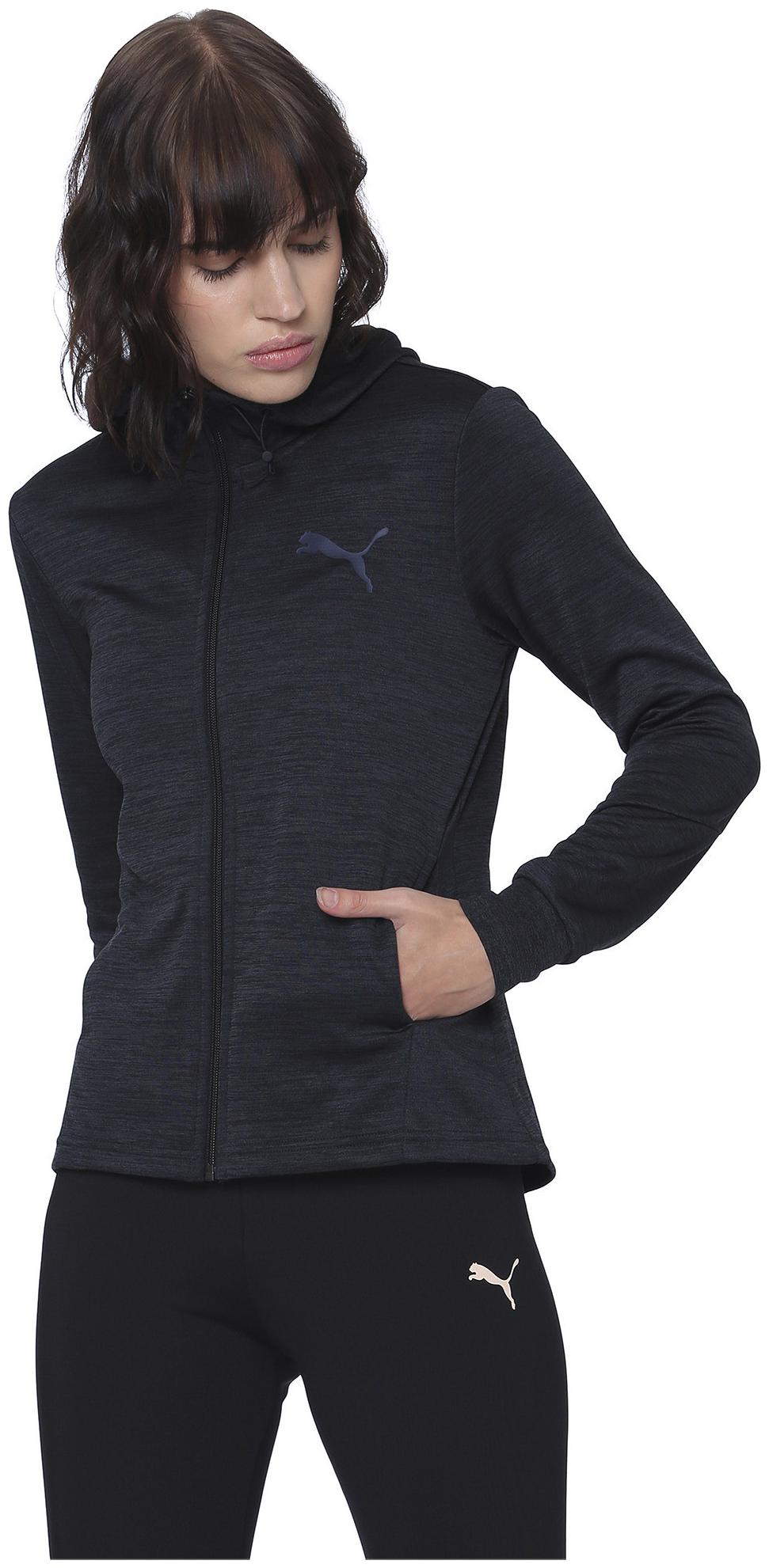

Puma Women Solid Regular Jacket - Black