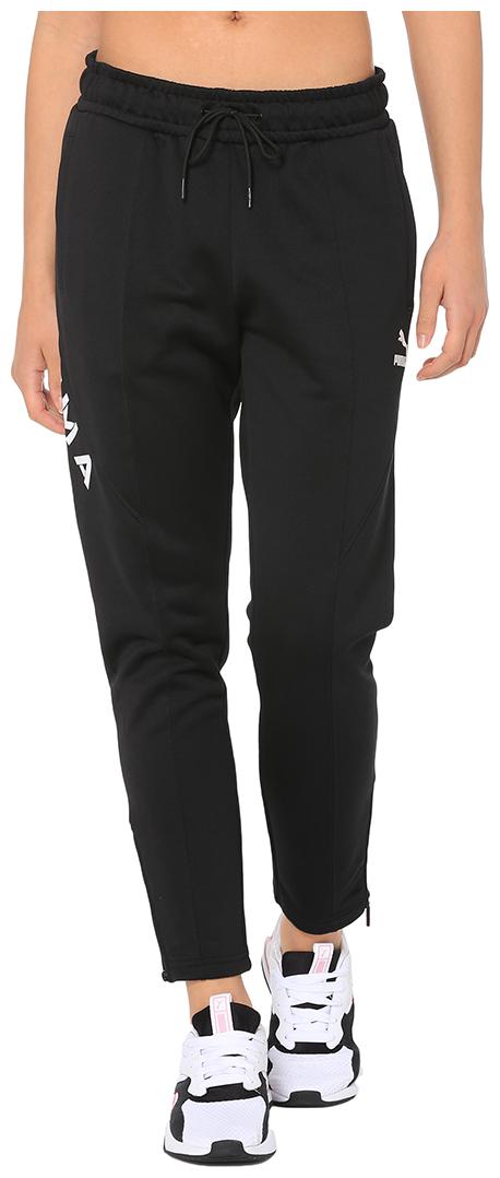 

Puma Women Regular fit Polyester Self design Track pants - Black