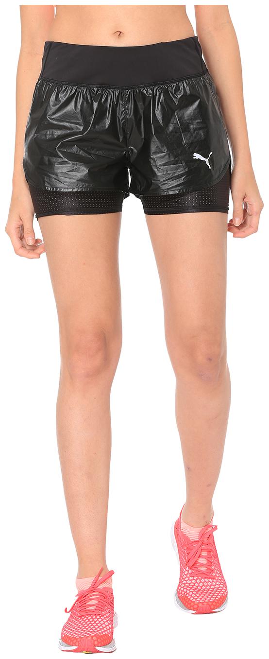 

Puma Women Solid Sport shorts - Black