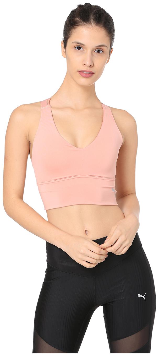 

Puma Women Solid Sports T-Shirt - Pink