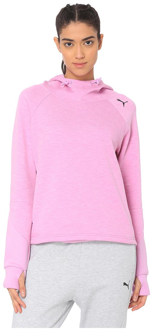 

Puma Women Solid Hoodie - Pink