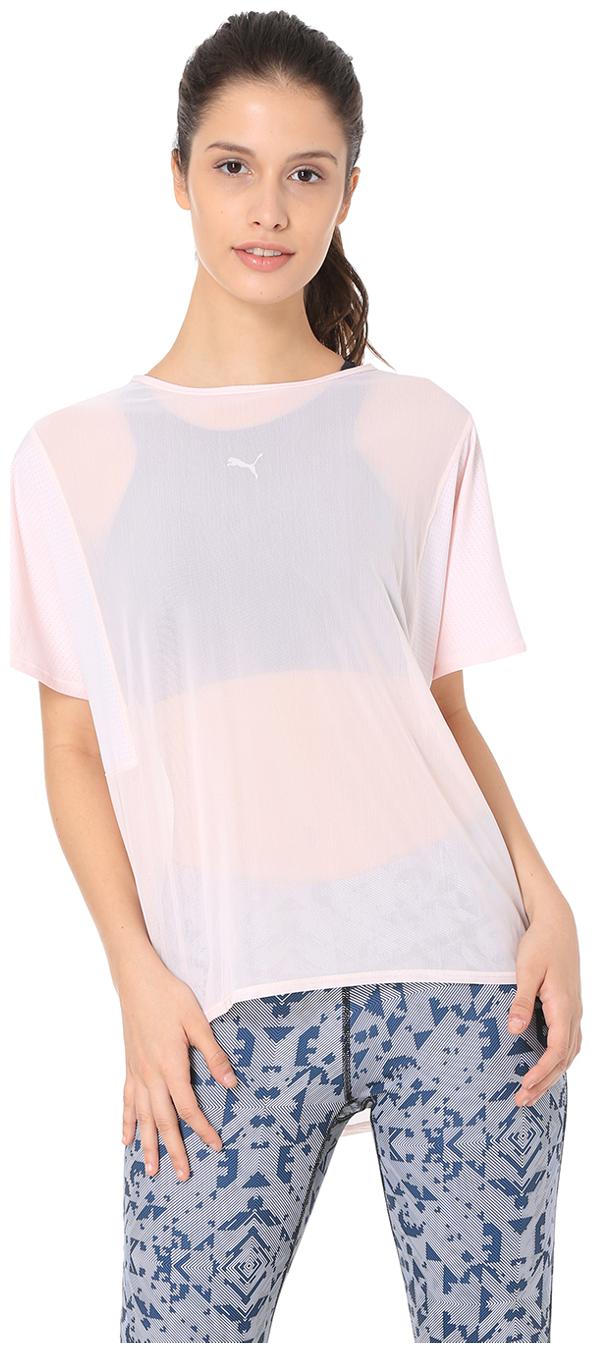 

Puma Women Solid Sports T-Shirt - White
