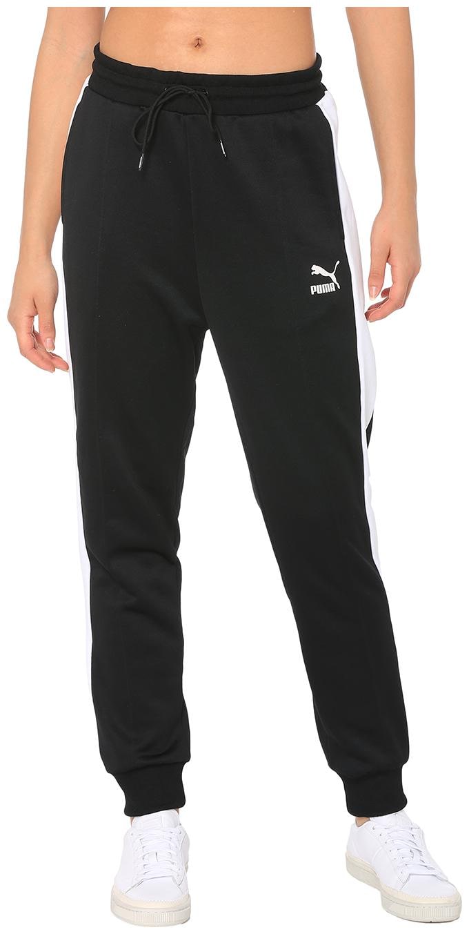 

Puma Women Regular fit Polyester Solid Track pants - Black