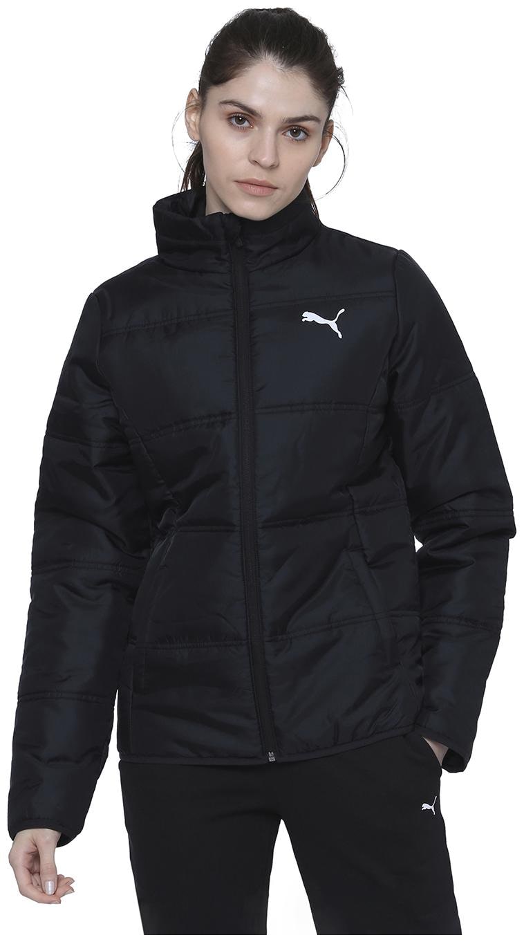 

Puma Women Solid Regular Jacket - Black