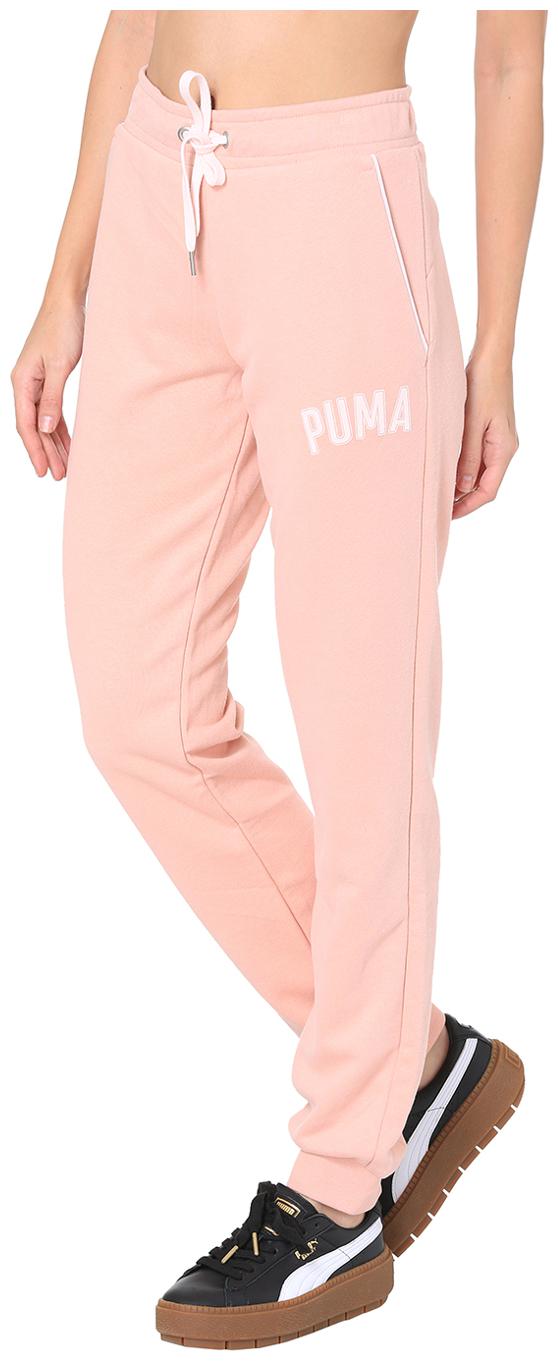 

Puma Women Regular fit Cotton Solid Track pants - Pink