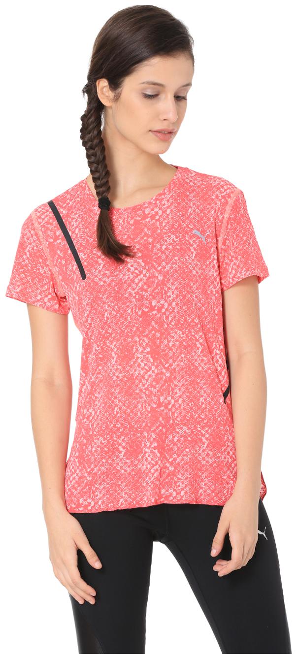 

Puma Women Solid Sports T-Shirt - Red
