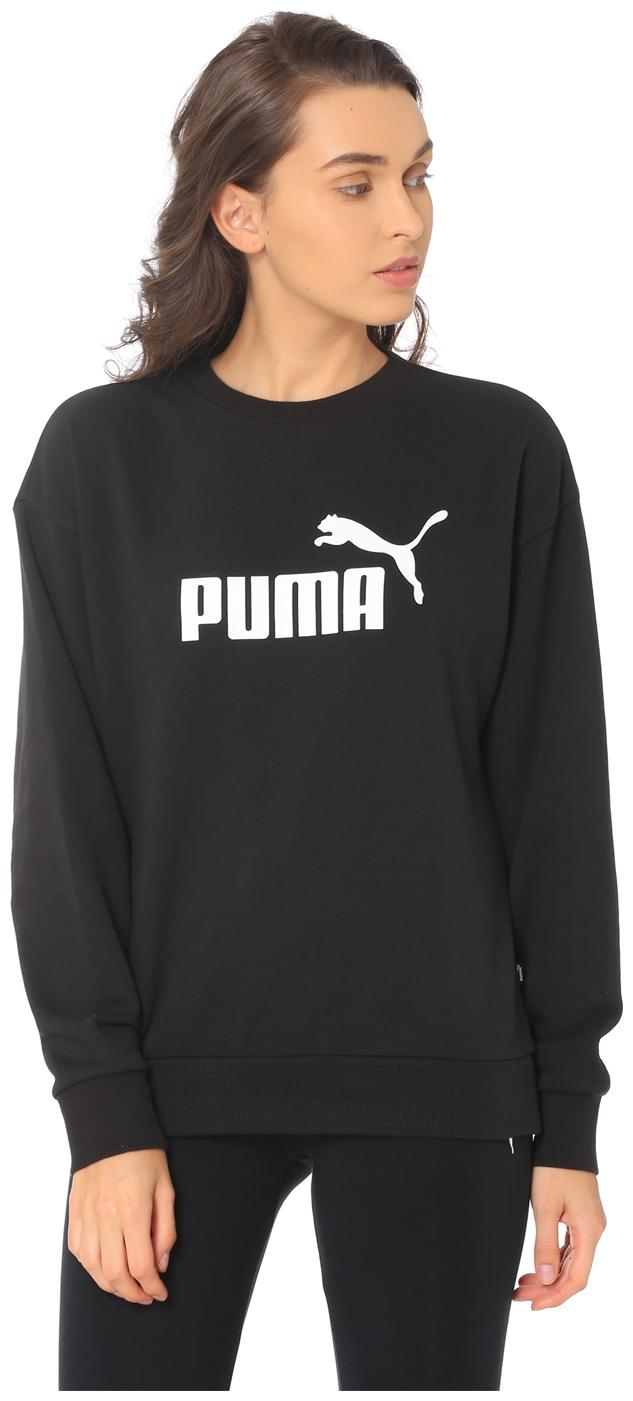 

Puma Women Printed Sweatshirt - Black