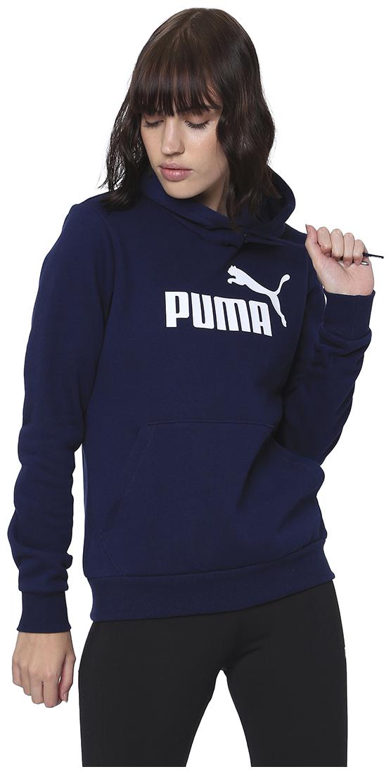 

Puma Women Printed Hoodie - Navy Blue