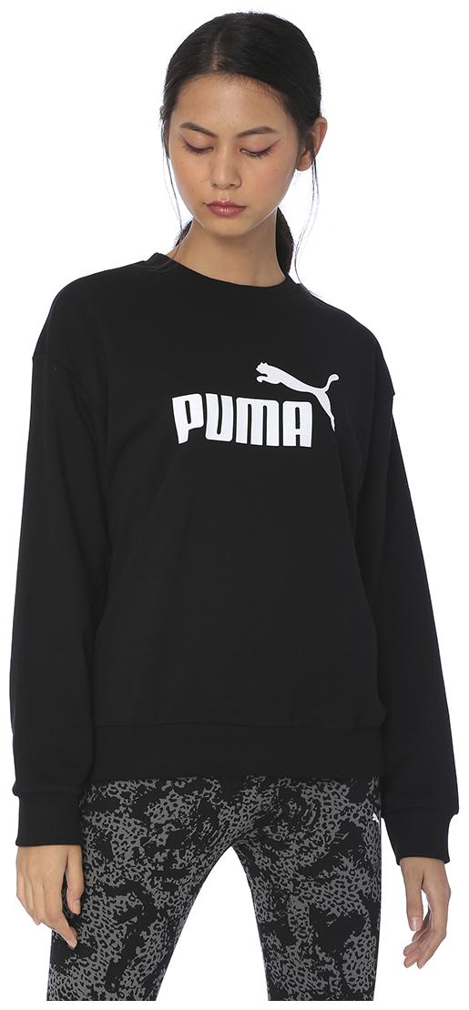 

Puma Women Printed Sweatshirt - Black