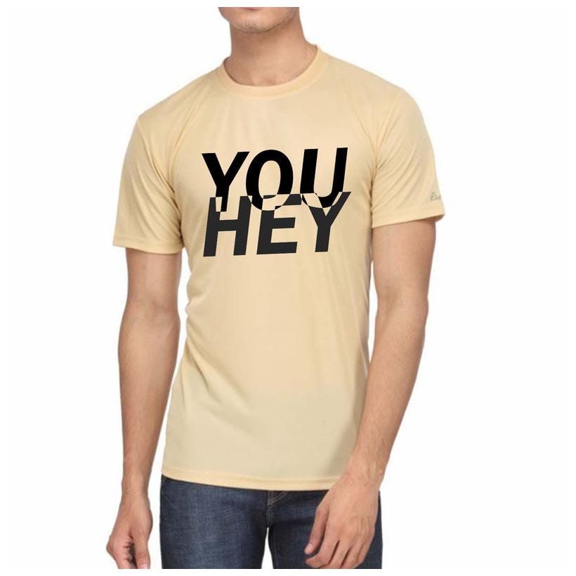 

Qamash Men Beige Regular fit Polyester Round neck T-Shirt - Pack Of 1