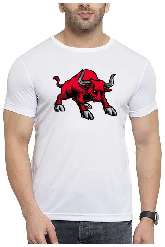 

Qamash Men White Regular fit Cotton Round neck T-Shirt - Pack Of 1