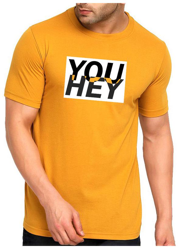 

Qamash Men Assorted Regular fit Cotton Round neck T-Shirt - Pack Of 1