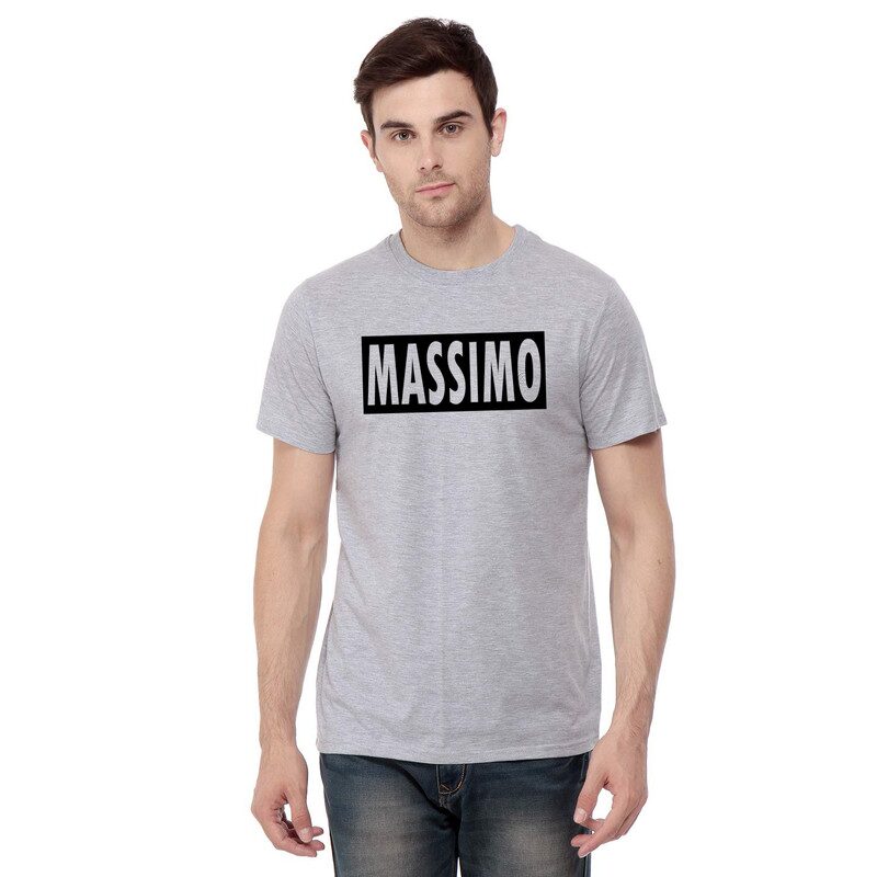 

Qamash Men Grey Regular fit Cotton Round neck T-Shirt - Pack Of 1