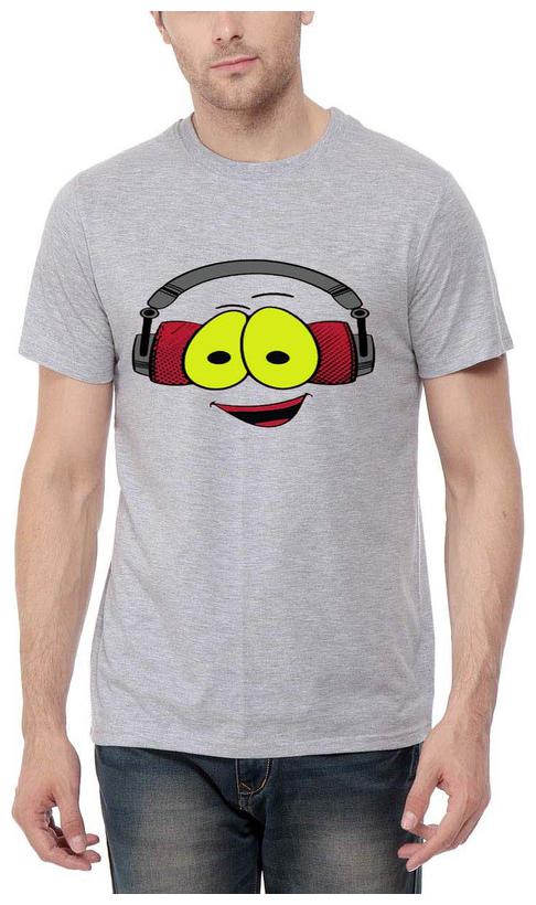 

Qamash Men Grey Regular fit Polyester Round neck T-Shirt - Pack Of 1