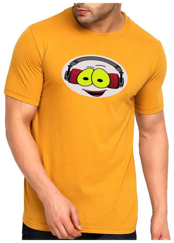 

Qamash Men Assorted Regular fit Cotton Round neck T-Shirt - Pack Of 1