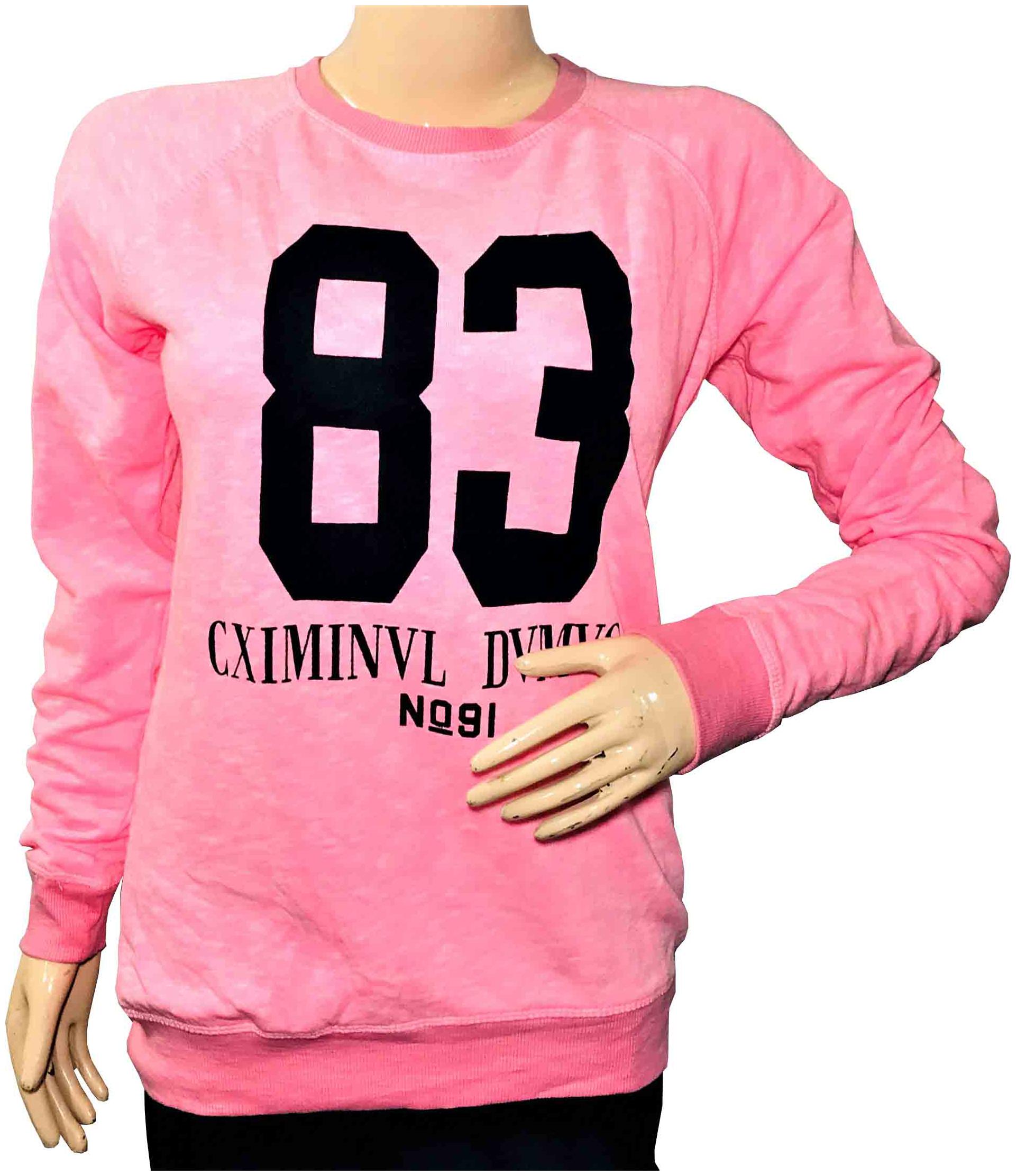 

Qamash Women Pink Regular fit Round neck Cotton T shirt