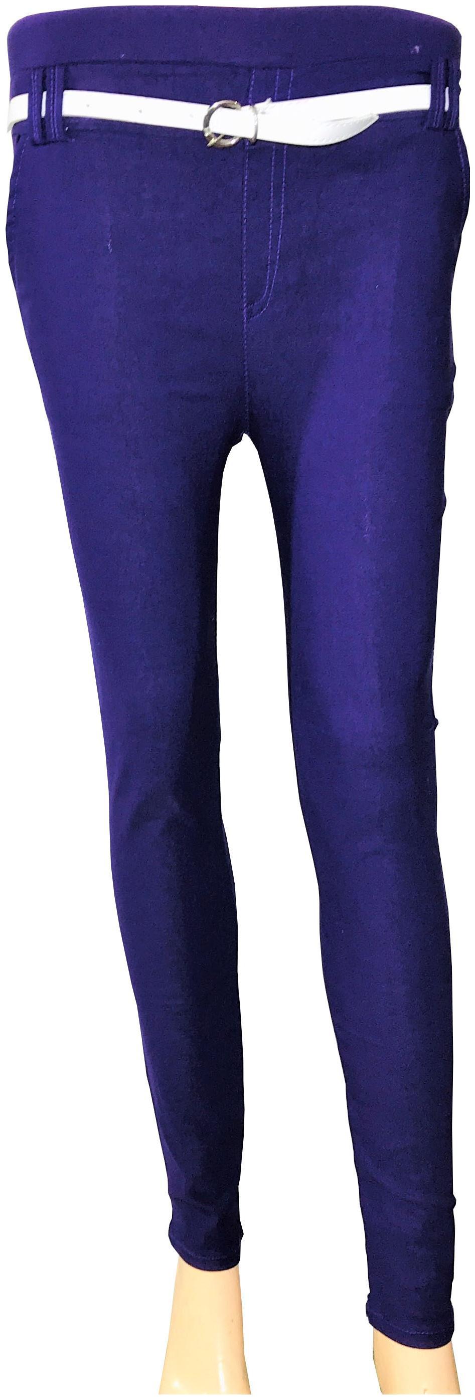 

Qamash Women Blue Straight fit Jegging