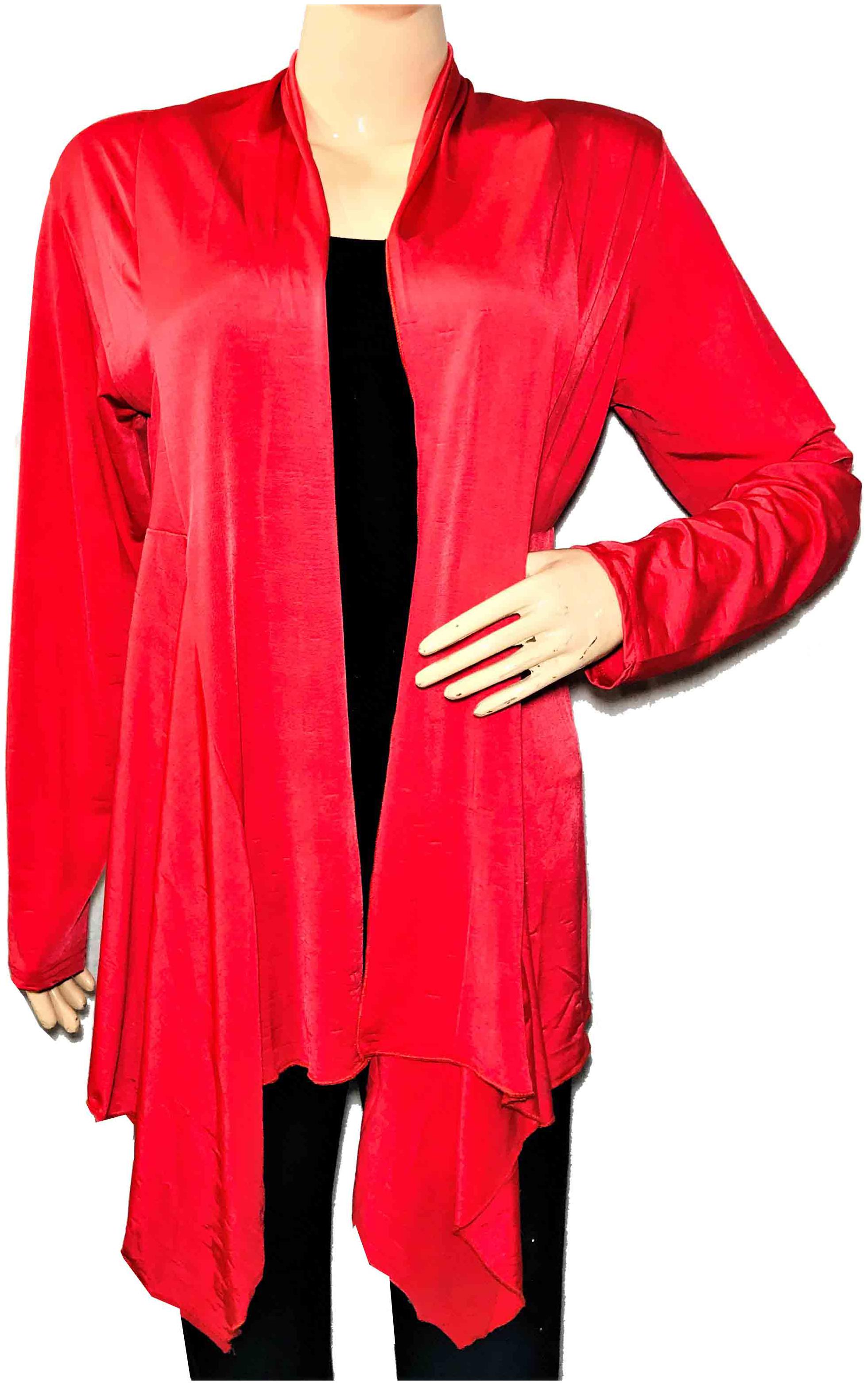 

Qamash Women Shrug - Red