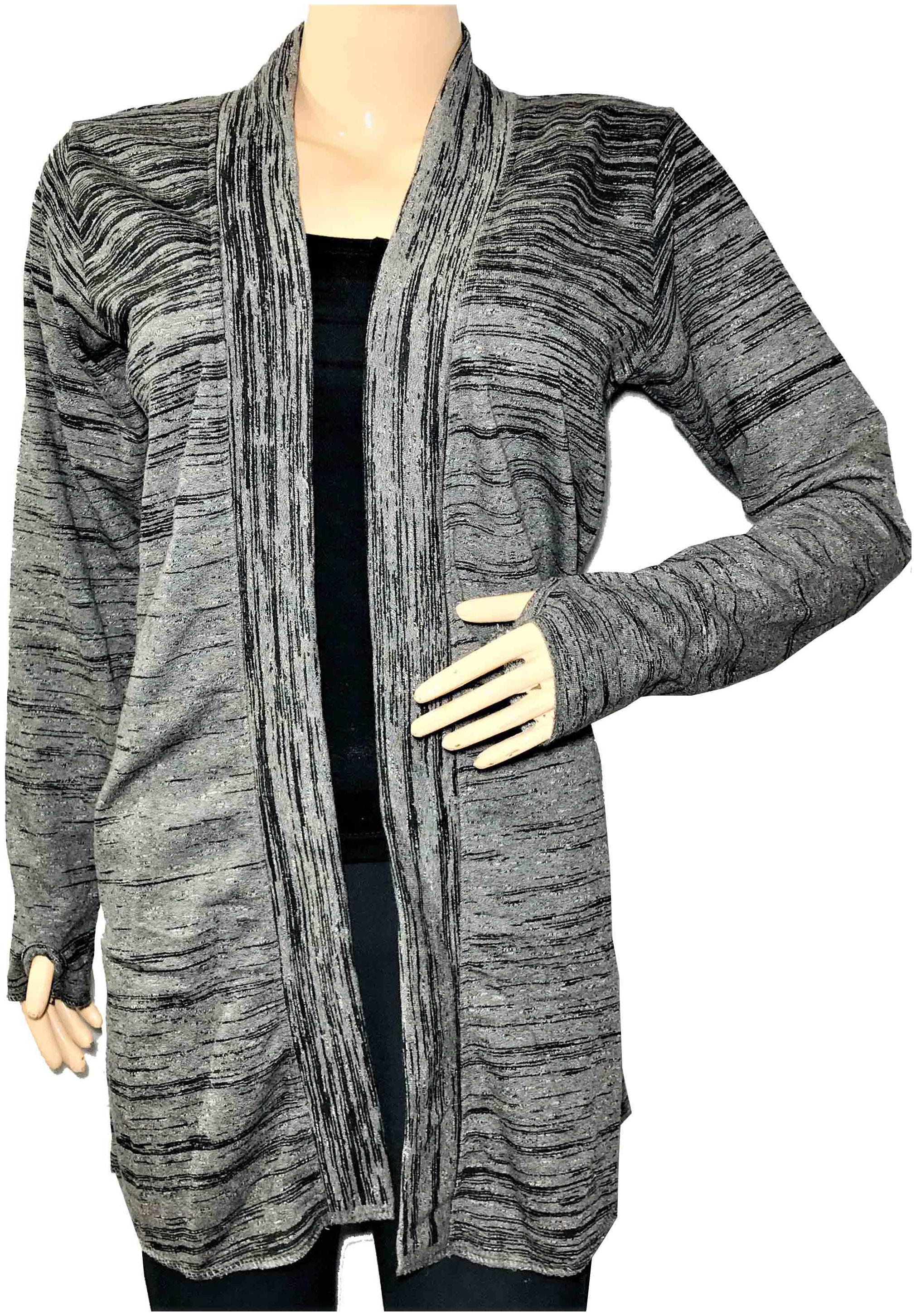 

Qamash Women Shrug - Grey