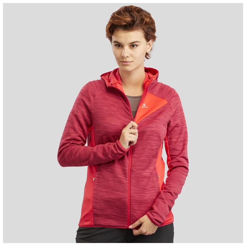 

Quechua Women Solid Sports Jacket - Red