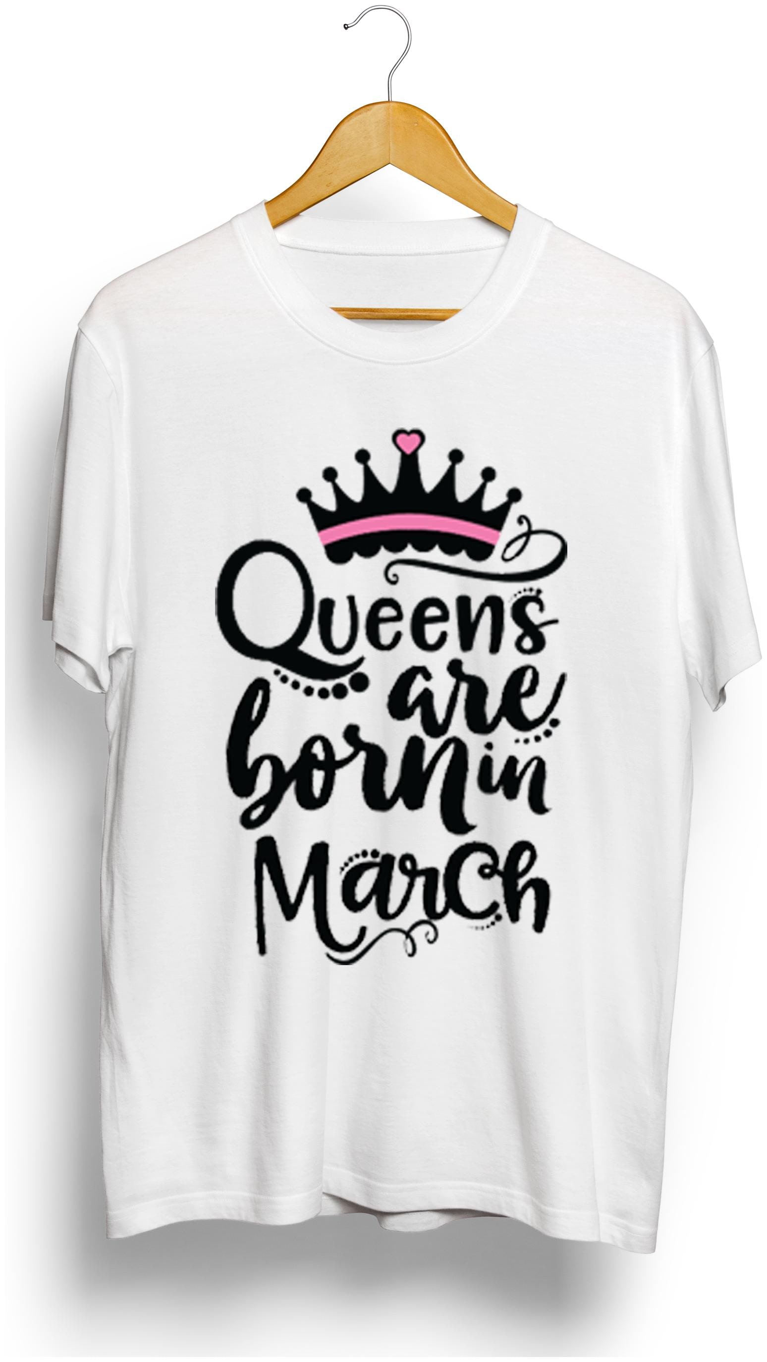 

indirage Women White Regular fit Round neck Cotton T shirt