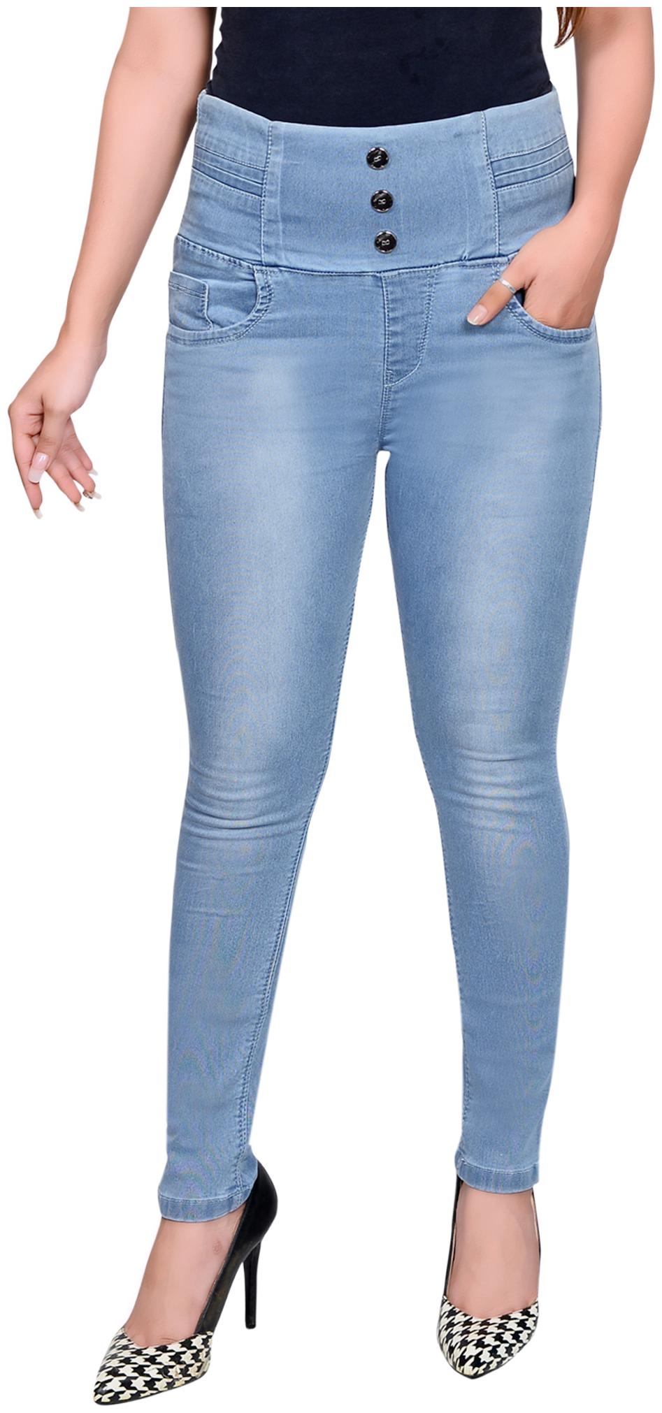 

QUEENIE Women Blue Slim fit Jeans