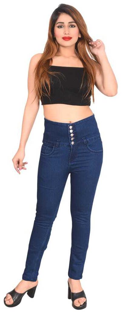 

QUEENIE Women Blue Slim fit Jeans