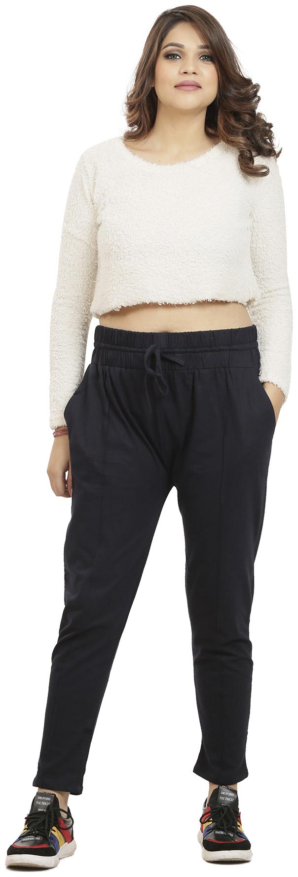 

Queenley Women Blue Regular fit Regular pants