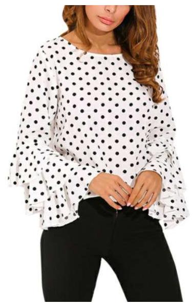 

Raabta Fashion Women Solid A-line top - White