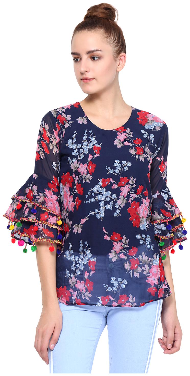 

Raabta Fashion Women Floral Regular top - Multi