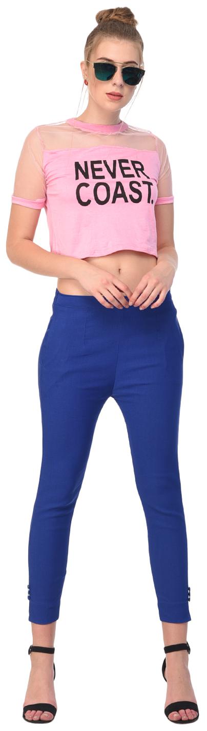 

Raabta Fashion Women White Regular fit Regular pants