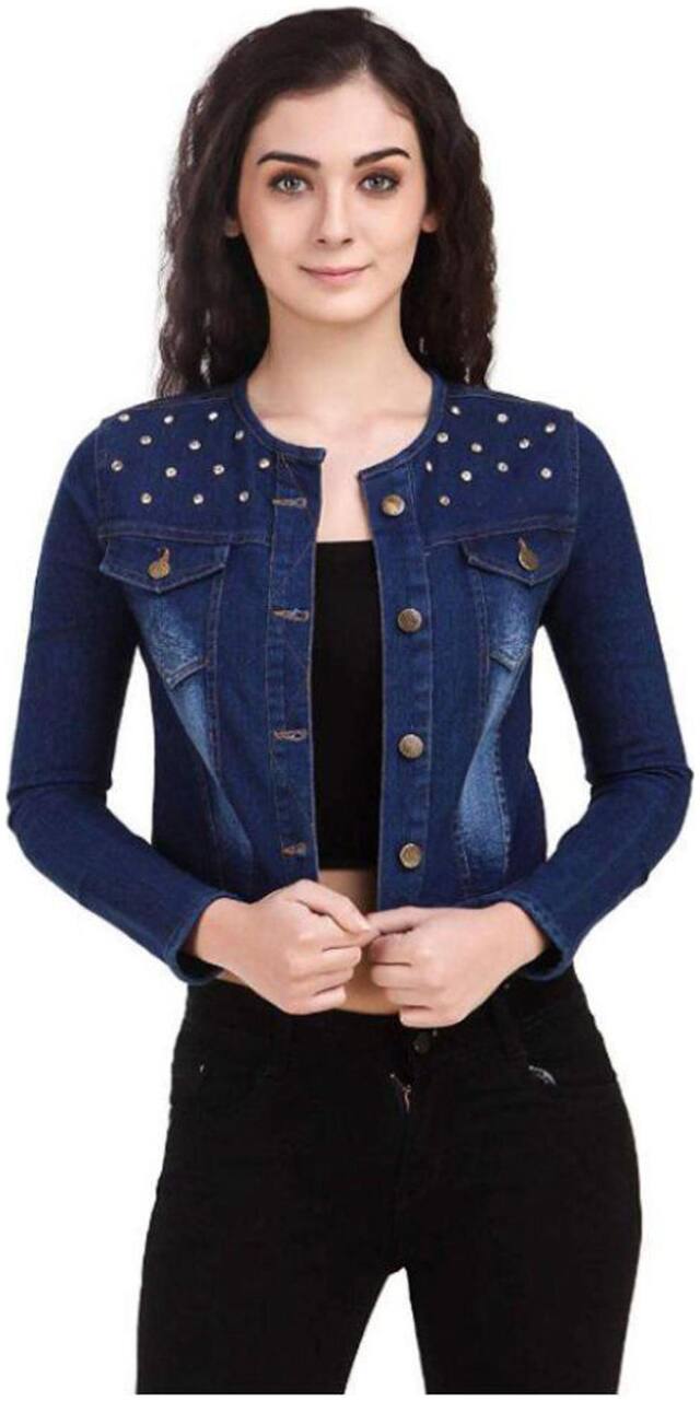 RAFFLESIA TOLPIS Women Summer jacket - Blue