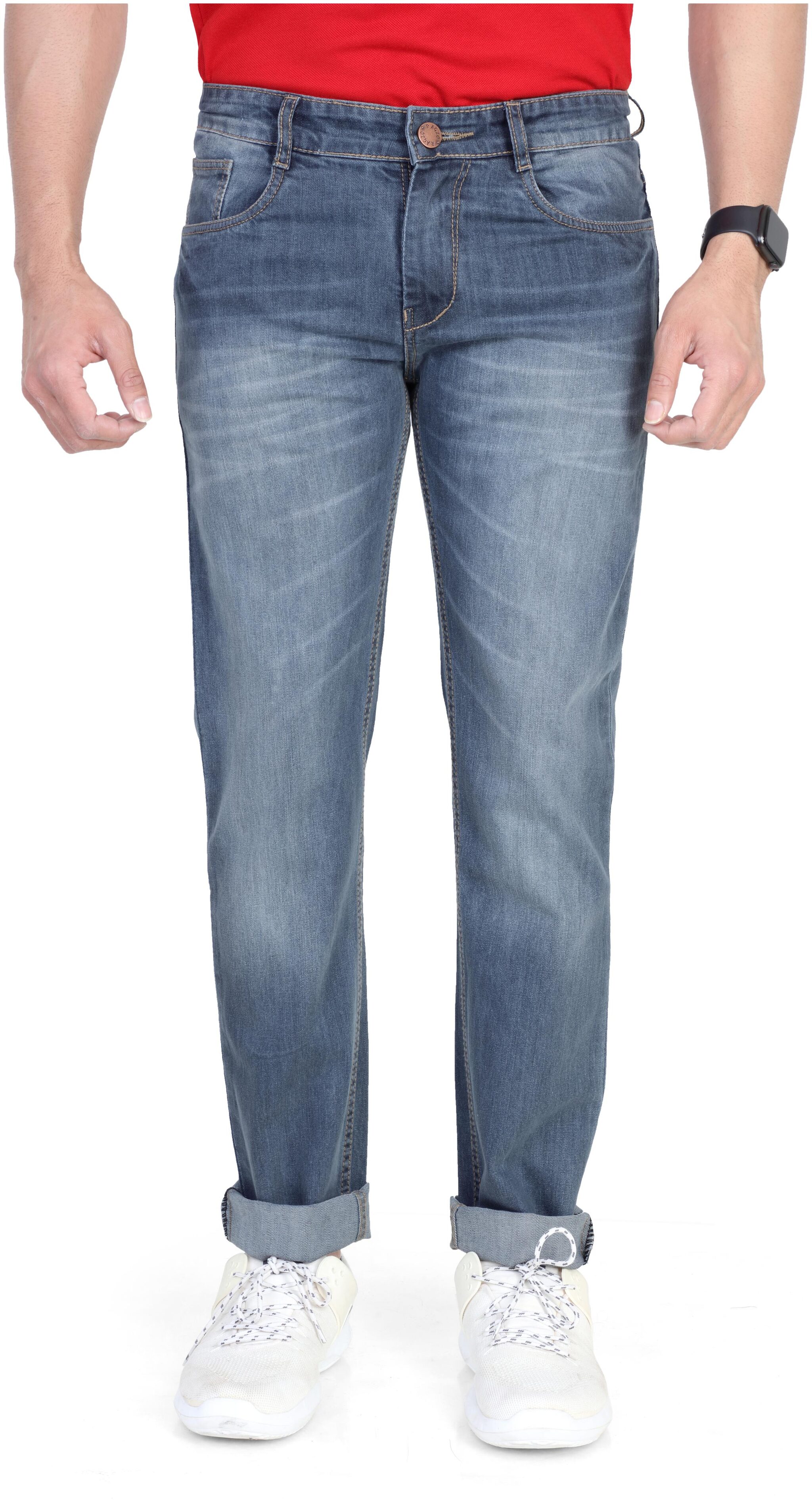 

RAGZO Men Grey Slim Fit Jeans