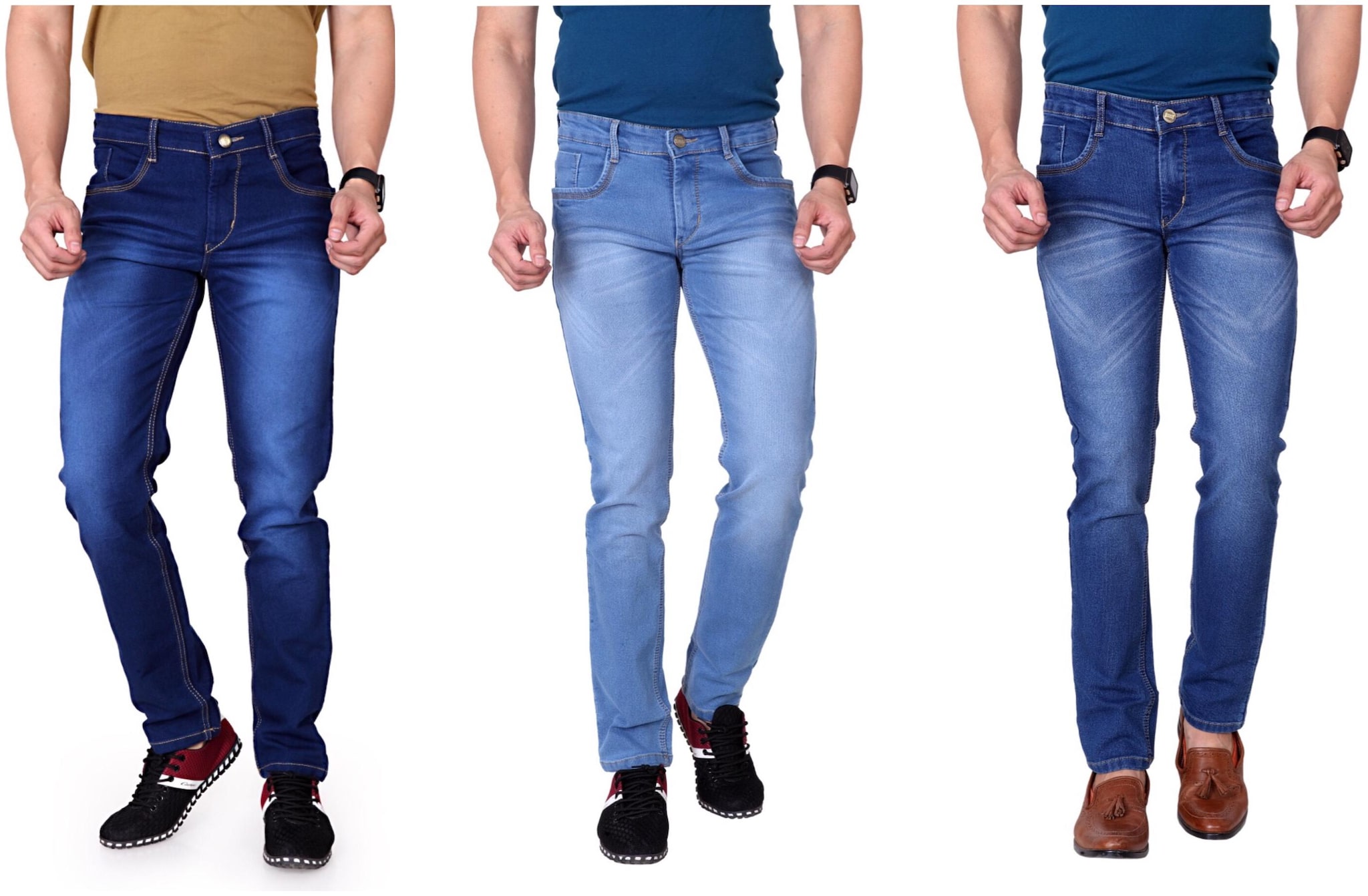 

RAGZO Men Multi Slim Fit Jeans