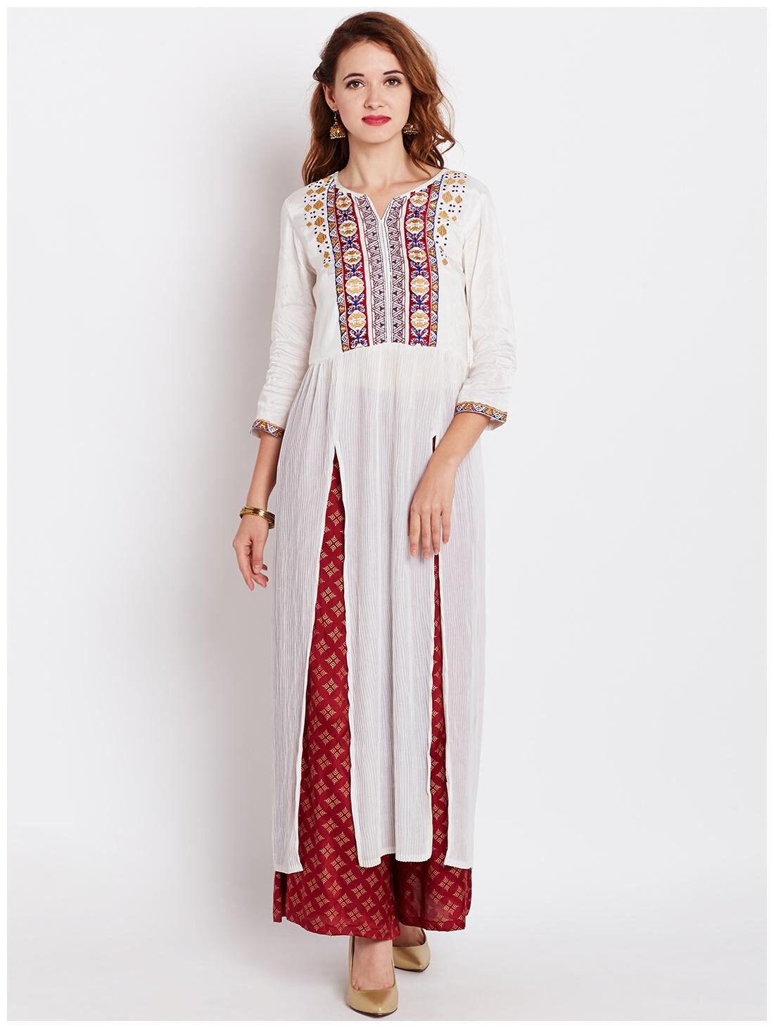 

Rain and Rainbow Kurta