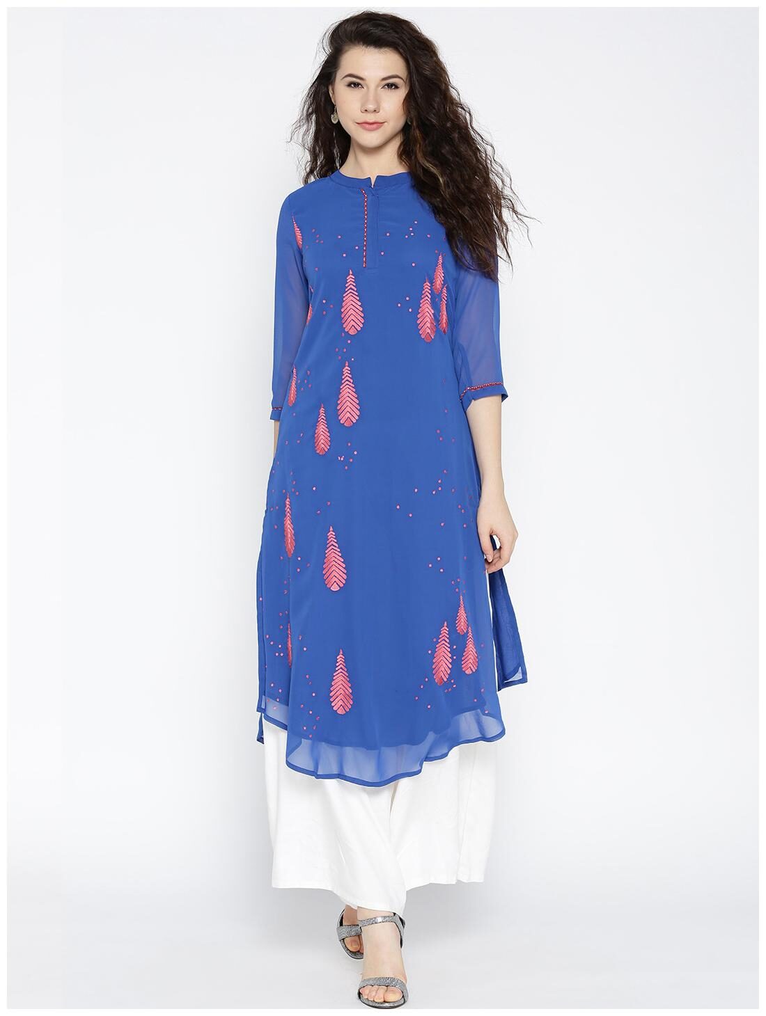 

Rain and Rainbow Kurta
