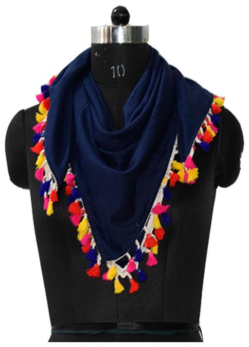 

Rajkumari Navy Blue Scarves For Women