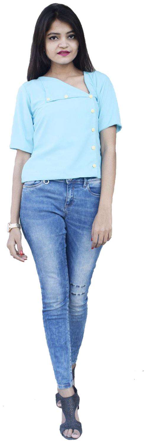 

Rajkumari dress up like a princess Women Solid Regular top - Multi