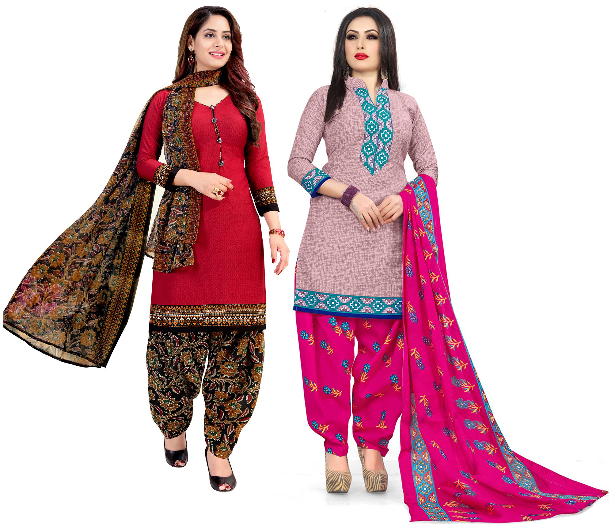 

Rajnandini Multi Unstitched Kurta with bottom dupatta With dupatta Dress Material