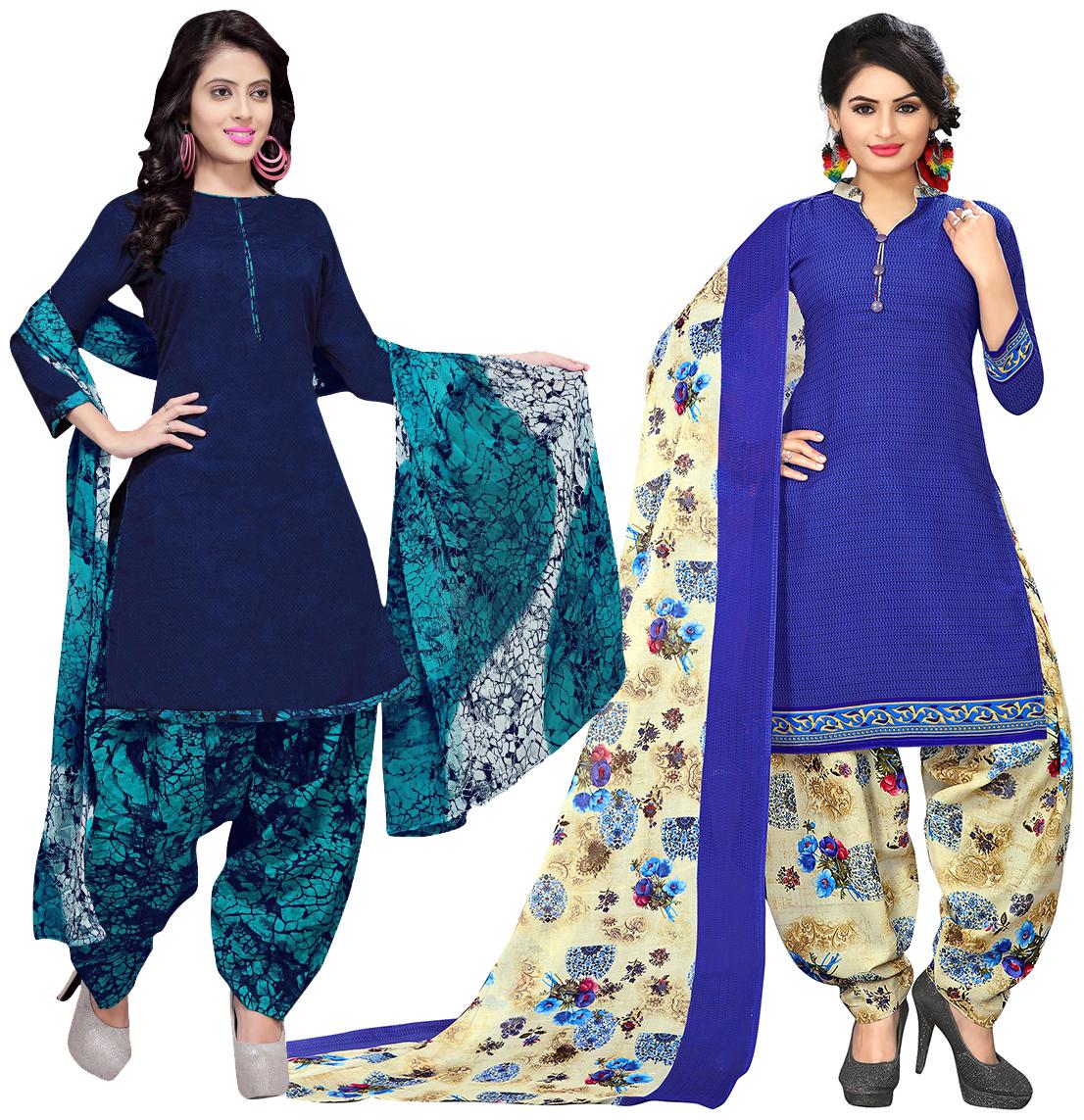 

Rajnandini Multi Unstitched Kurta with bottom dupatta With dupatta Dress Material